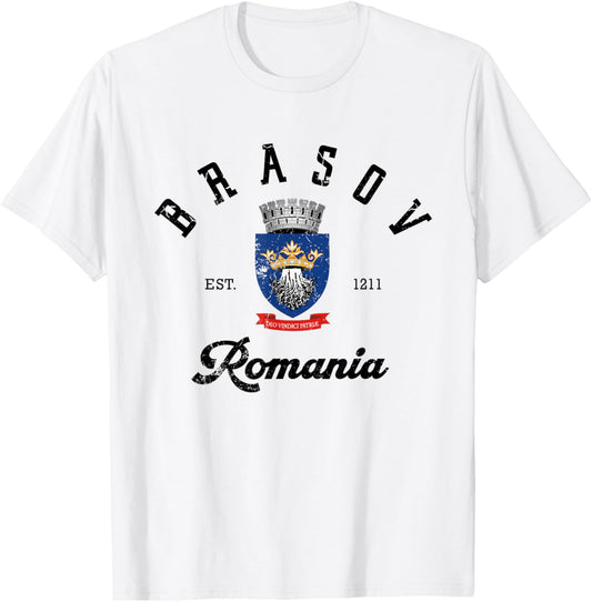 Brasov Romania Brasov vacation Romania Girls Trip T-Shirt - T-Shirt | White