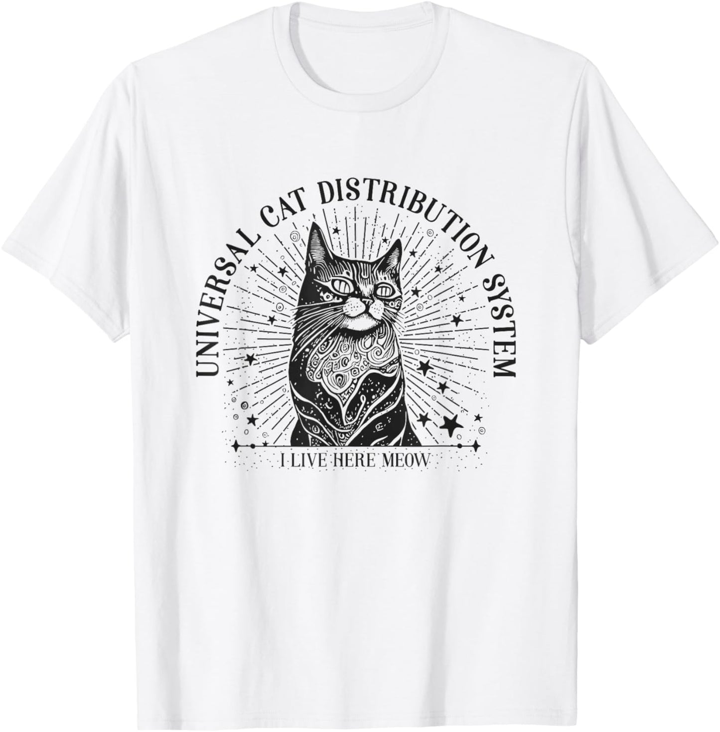 Cat Distribution System T-Shirt - T-Shirt | White
