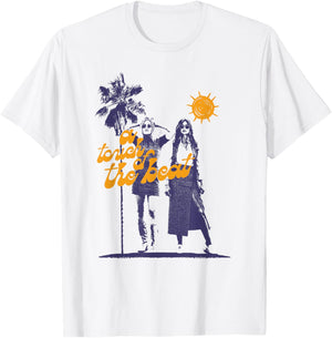 Aly & AJ Palm Tree T-Shirt - T-Shirt | White