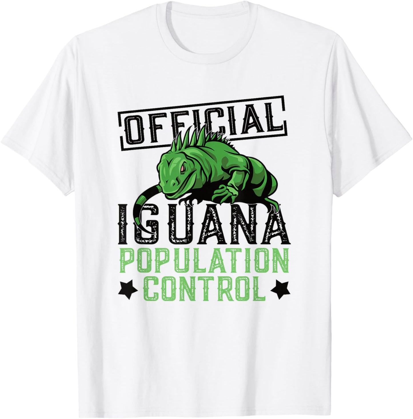 Iguana Hunter Design For Iguana Lizard Hunting T-Shirt - T-Shirt | White