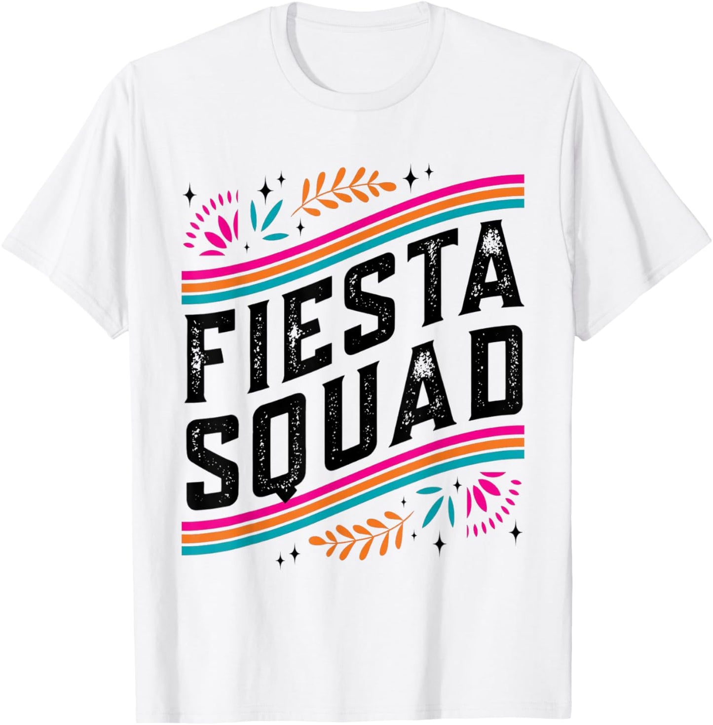 Cinco de Mayo Fiesta Squad Family Matching Group Adults Kids T-Shirt - T-Shirt | White