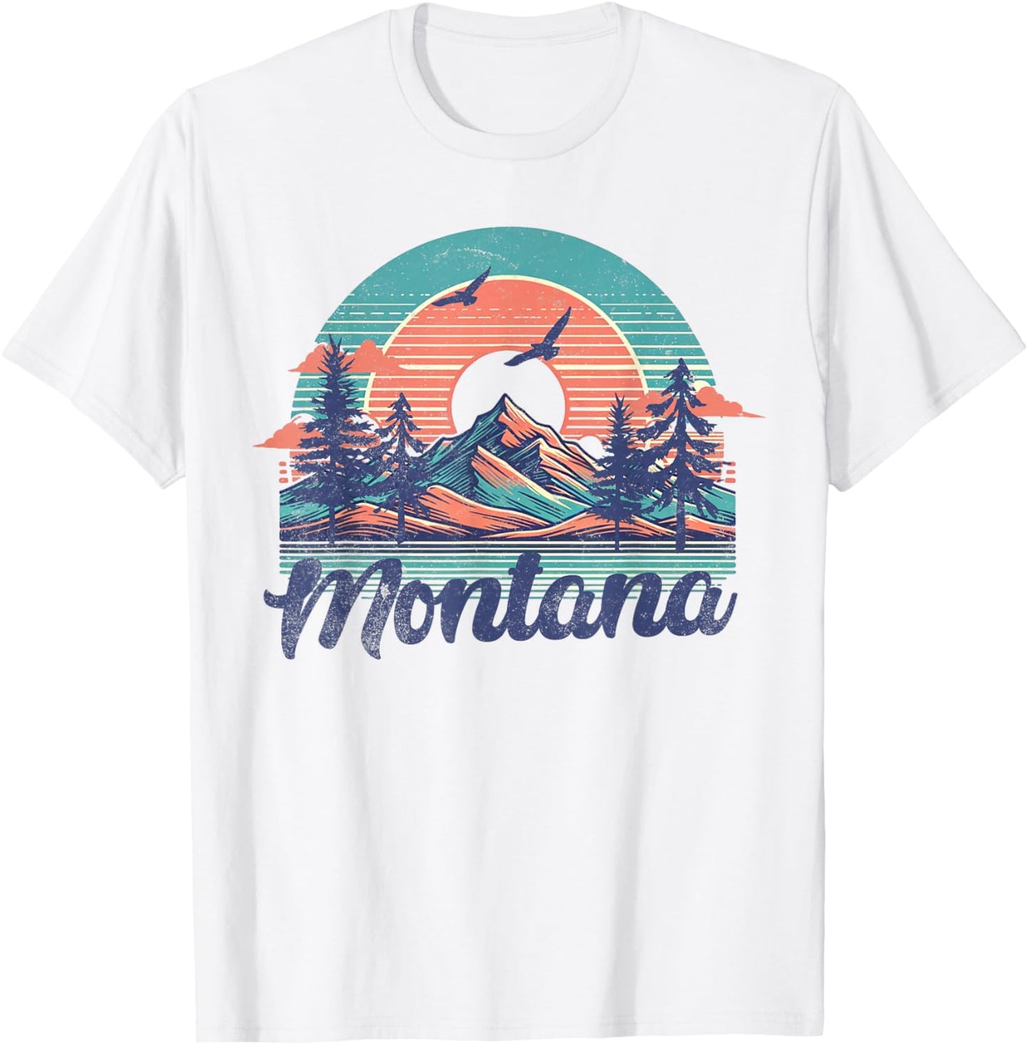 Montana T-Shirt - T-Shirt | White