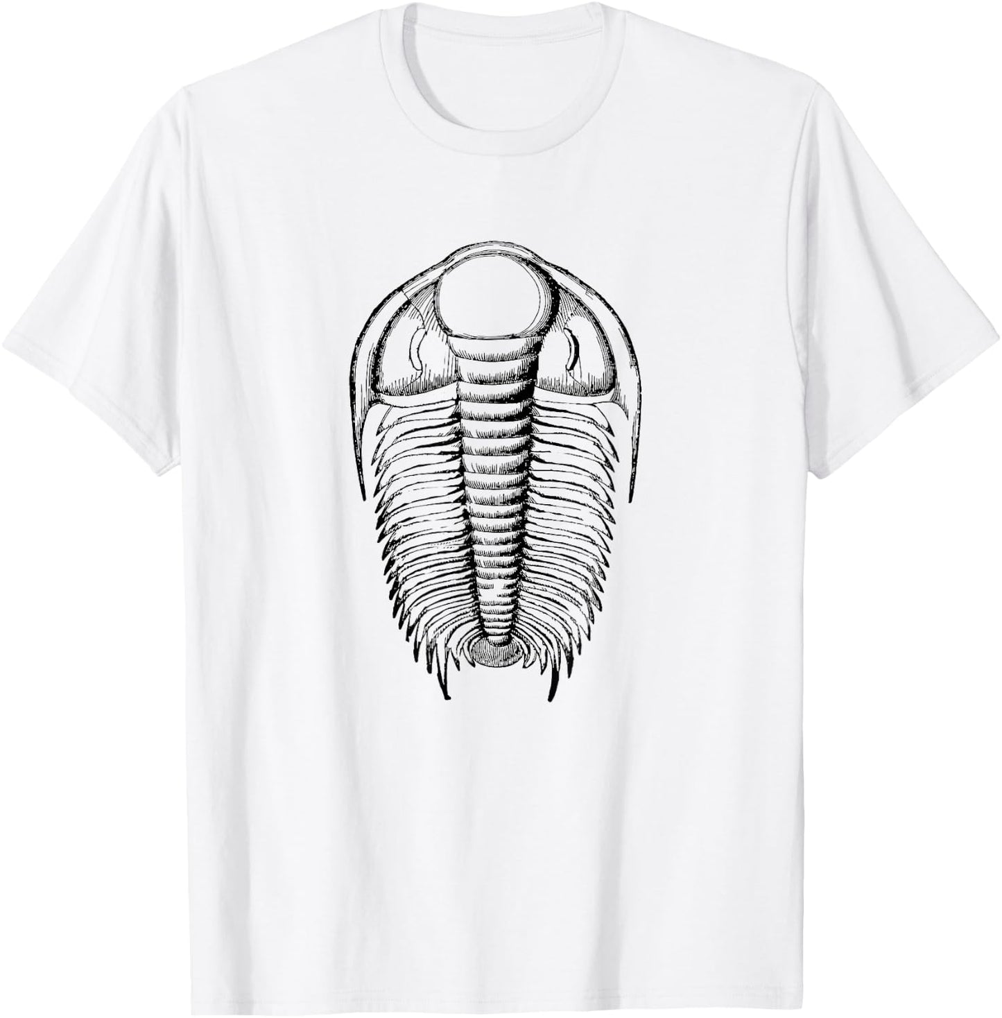Trilobite, Funny Geologist T-Shirt - T-Shirt | White