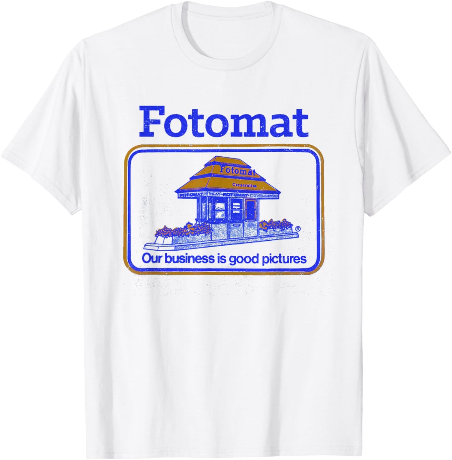 Fotomat Camera Photo Retro Vintage T-Shirt - T-Shirt | White