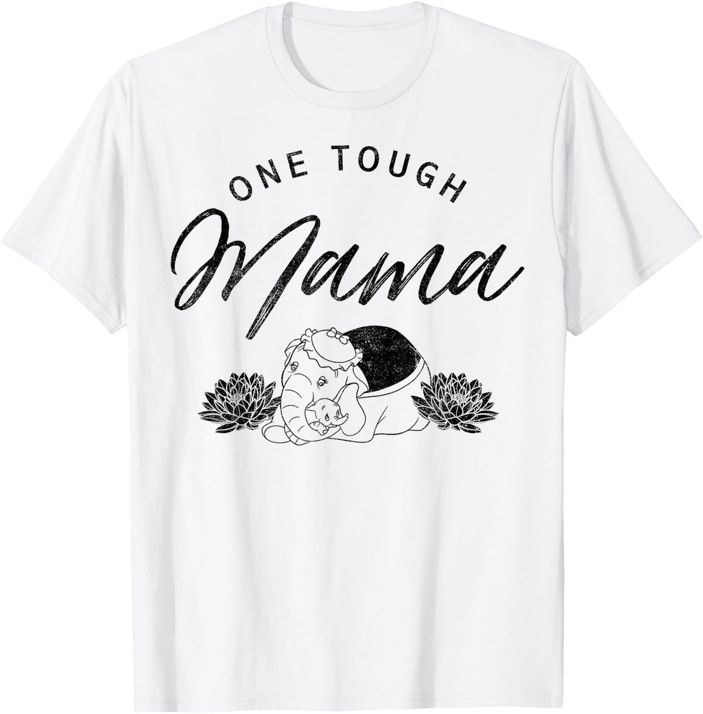 Disney Dumbo One Tough Mama T-Shirt - T-Shirt | White