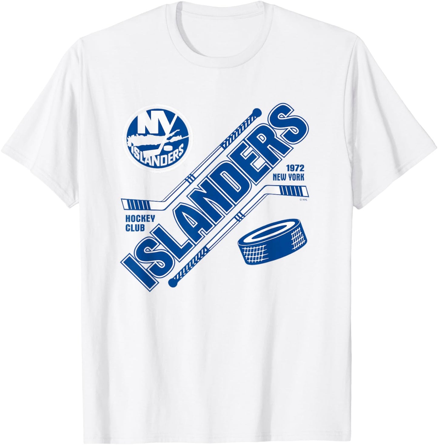 New York Islanders Force Orange Officially Licensed T-Shirt - T-Shirt | White