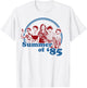 Netflix Stranger Things Summer Of '85 Group Shot T-Shirt - T-Shirt | White