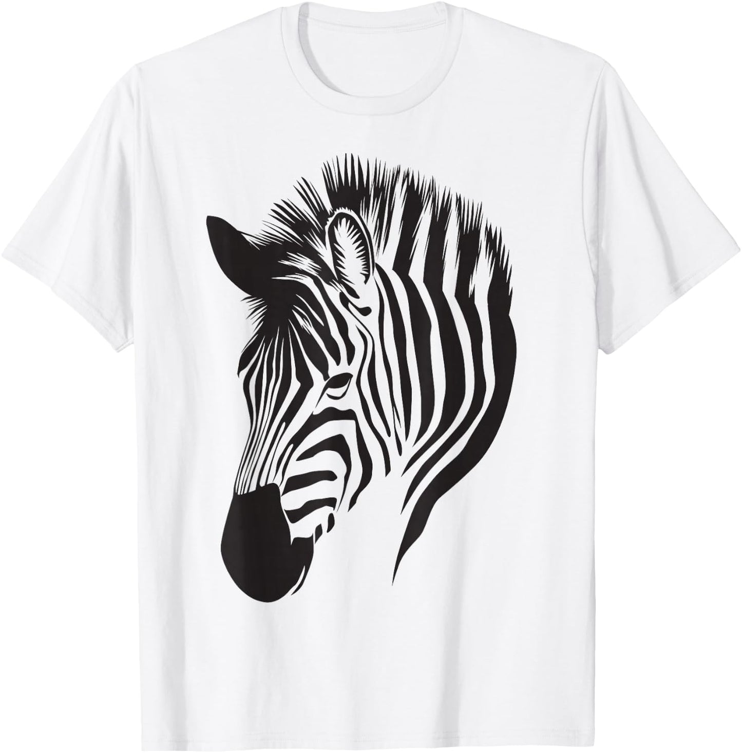 Cool Mountain Zebra - Great Gift Animal Lovers T-Shirt - T-Shirt | White