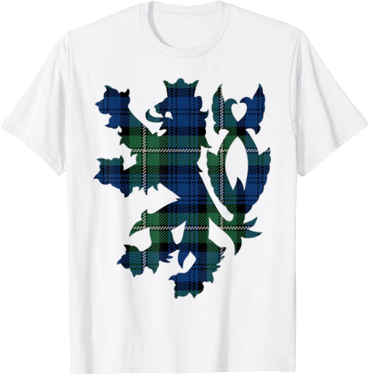Clan Forbes Tartan Scottish Family Name Scotland Pride T-Shirt - T-Shirt | White