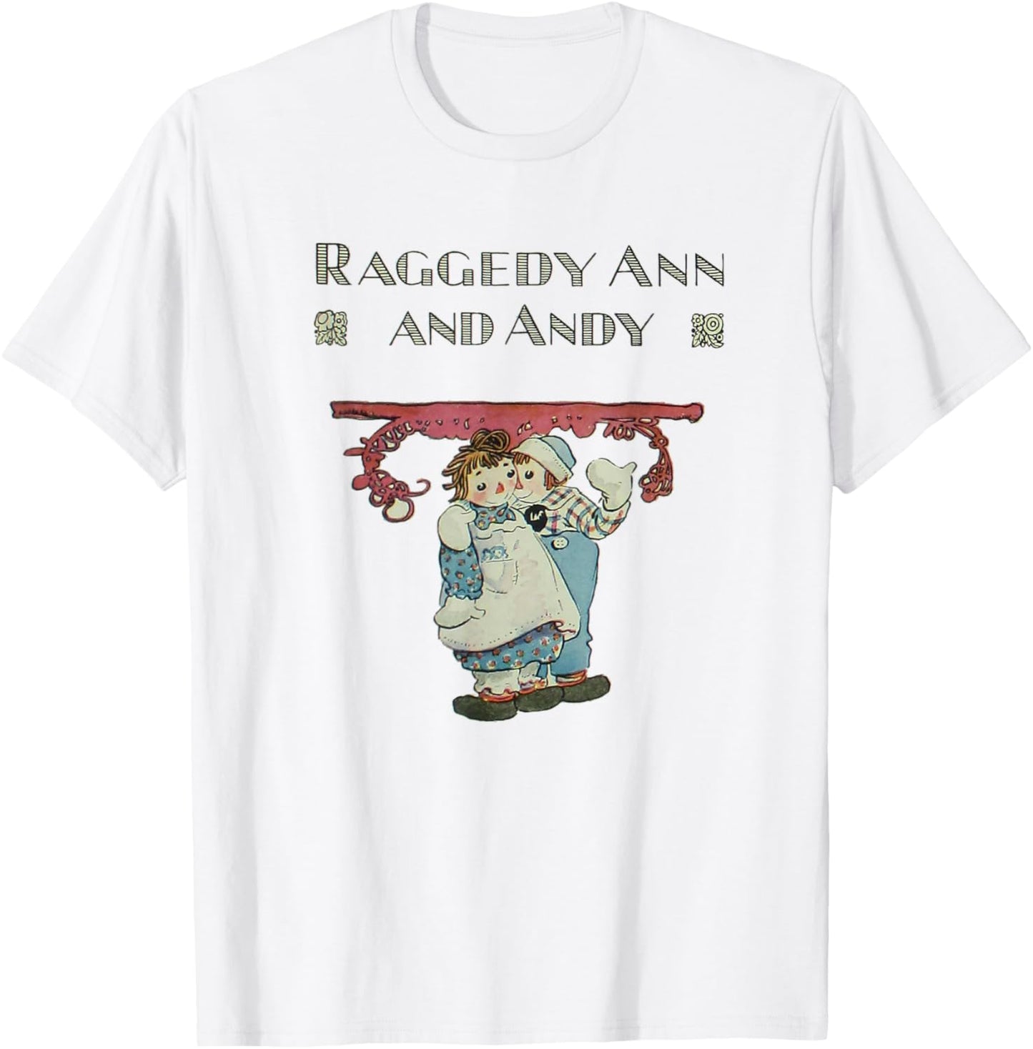 Raggedy Ann & Andy (1924) T-Shirt - T-Shirt | White