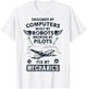 Airplane Pilot Aircraft Mechanic Funny Aviation Gifts Men T-Shirt - T-Shirt | White