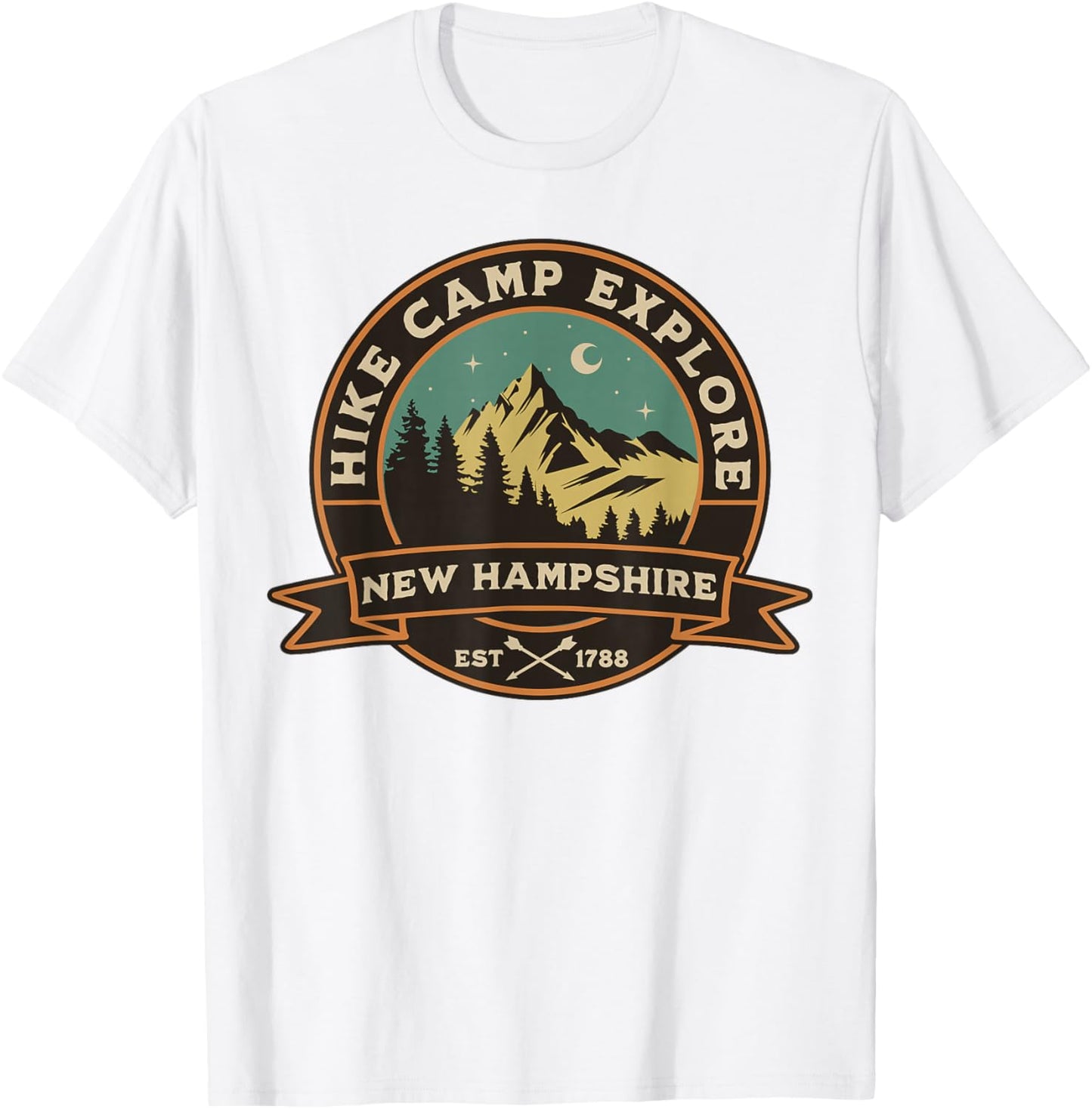 New Hampshire T-Shirt - T-Shirt | White