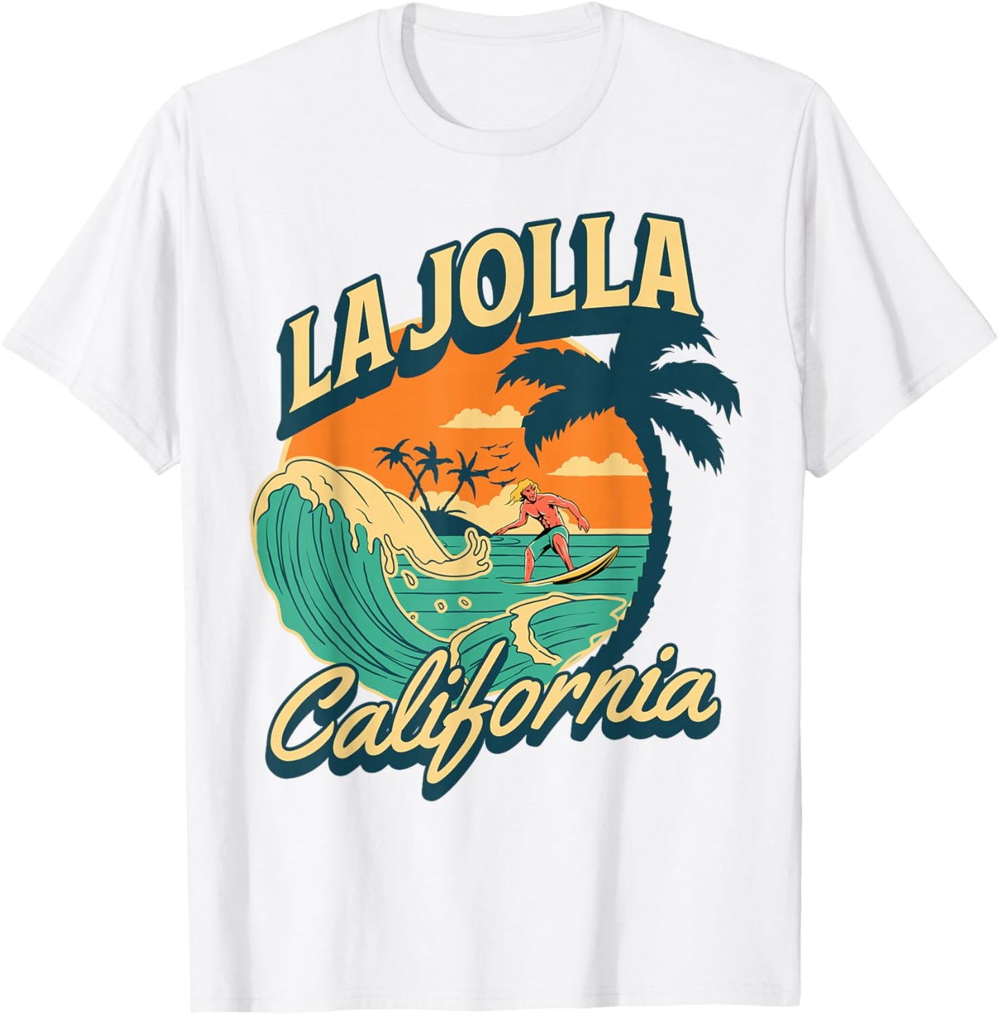 La Jolla T-Shirt - T-Shirt | White