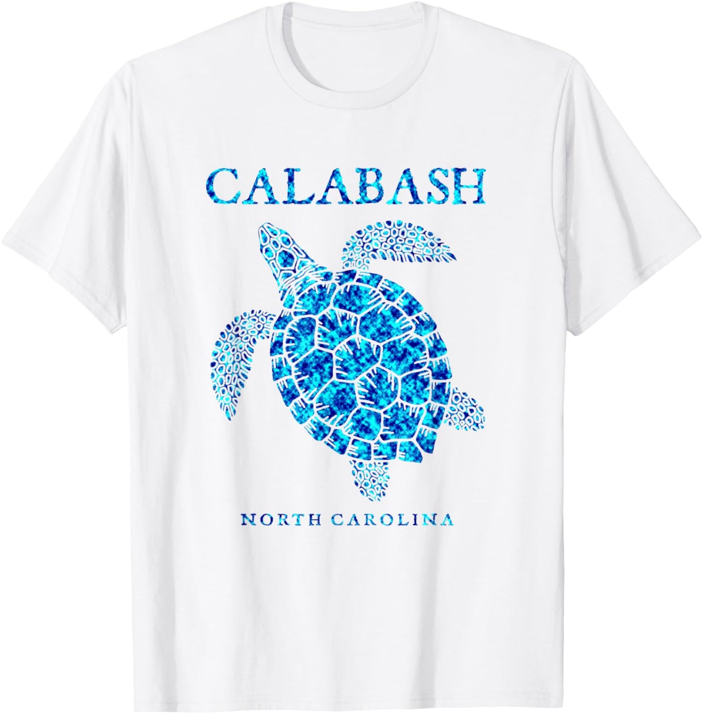 Calabash North Carolina Sea Turtle Beach Girls Boys T-Shirt - T-Shirt | White