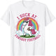I Suck At Fantasy Football Funny Unicorn Rainbow Pink Loser T-Shirt - T-Shirt | White