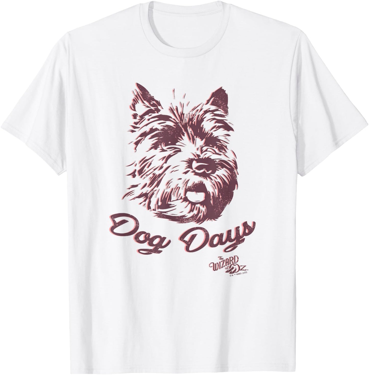 The Wizard of Oz Toto Dog Days Portrait T-Shirt - T-Shirt | White