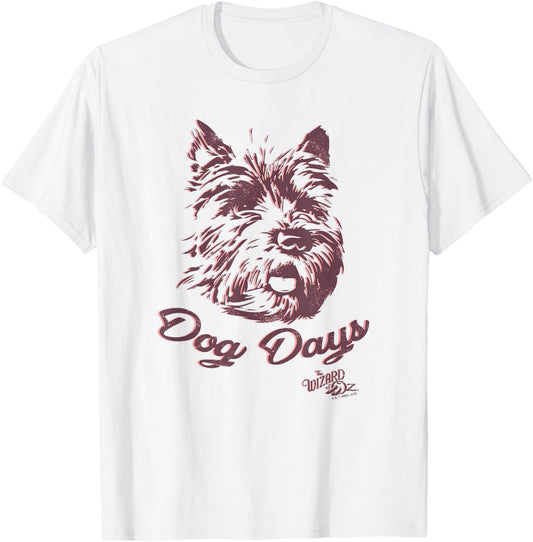 The Wizard of Oz Toto Dog Days Portrait T-Shirt - T-Shirt | White