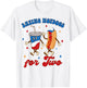 4th of July Pregnancy Announcement Eating Hotdogs for Two T-Shirt - T-Shirt | White