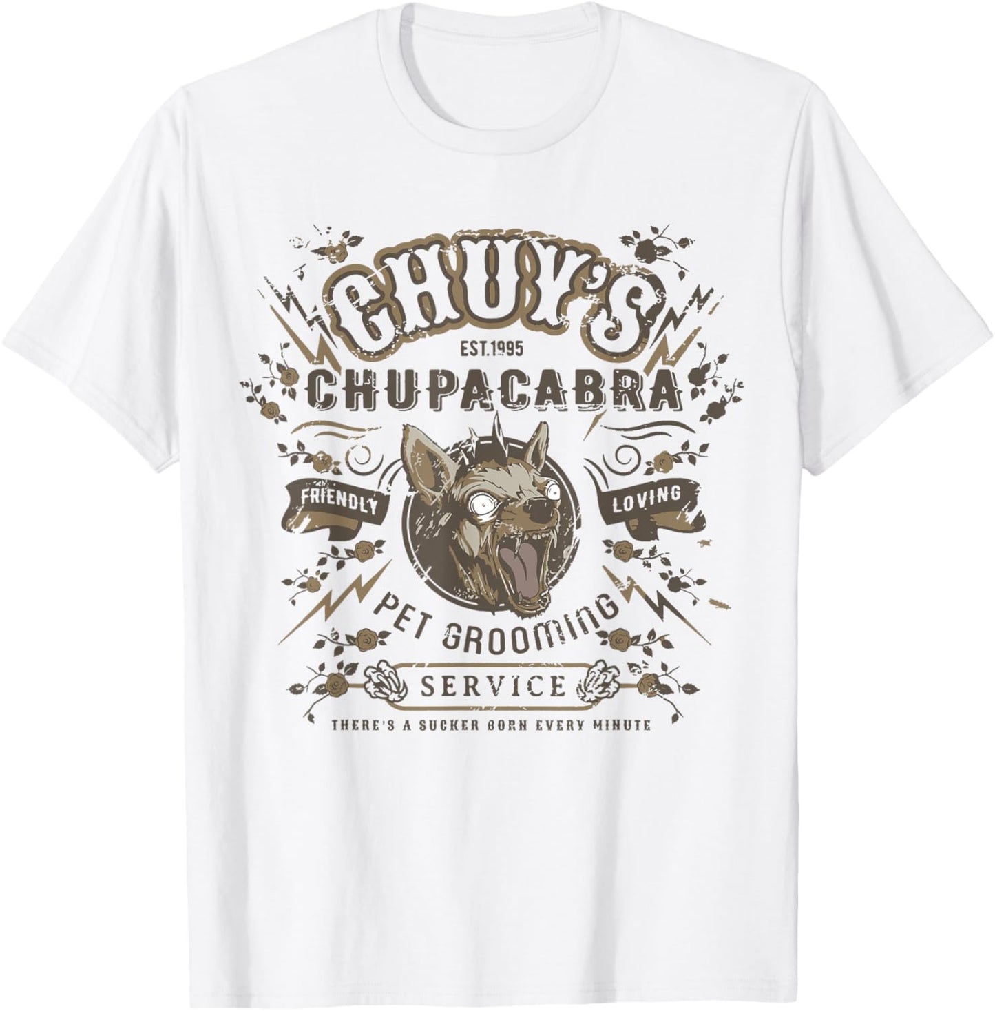 El Chupacabra Gift Shirts & -Adults, Kids Grey Small T-Shirt - T-Shirt | White