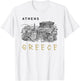 Athens Greece Greek Language enthusiasts vacation to Greece T-Shirt - T-Shirt | White