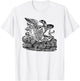 Revolutionary War-era American Eagle E Pluribus Unum T-Shirt - T-Shirt | White