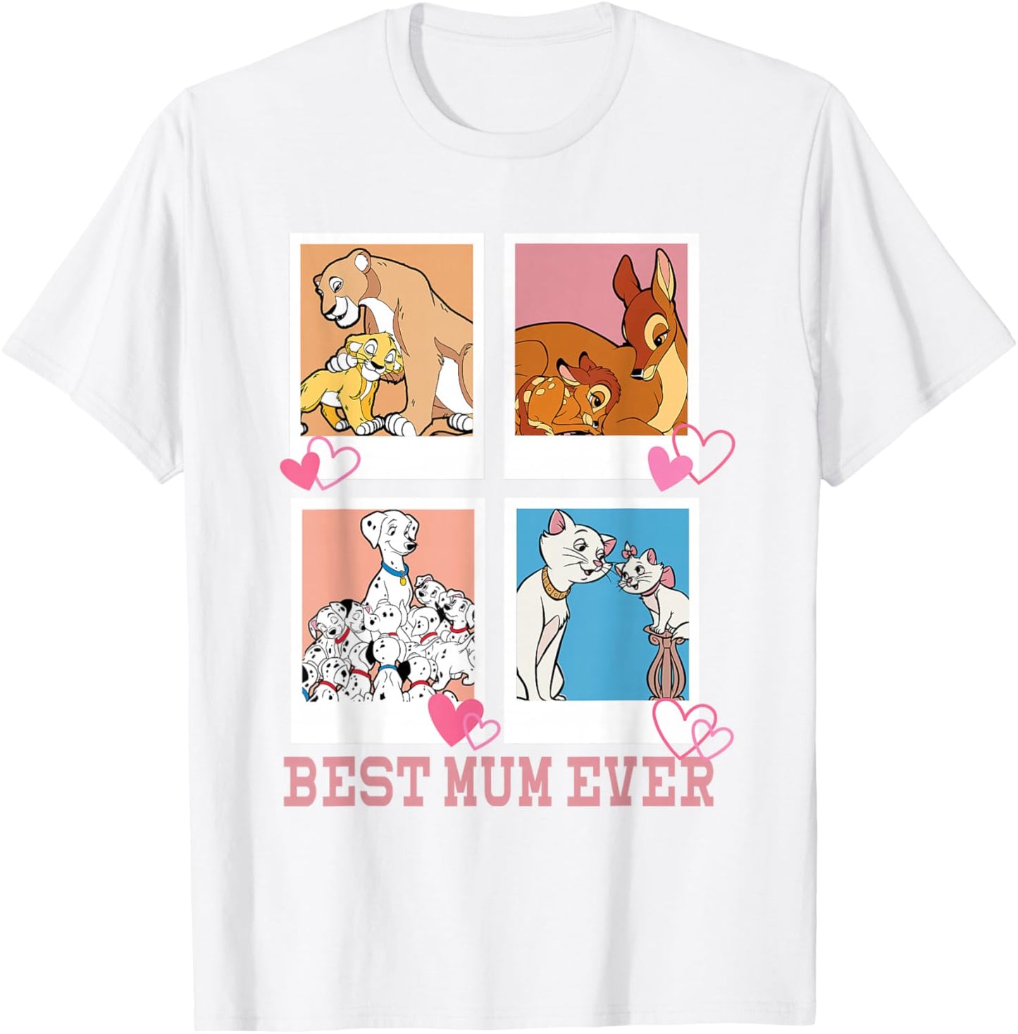Disney Best Mum Ever Photos Mother's Day , white, S T-Shirt - T-Shirt | White