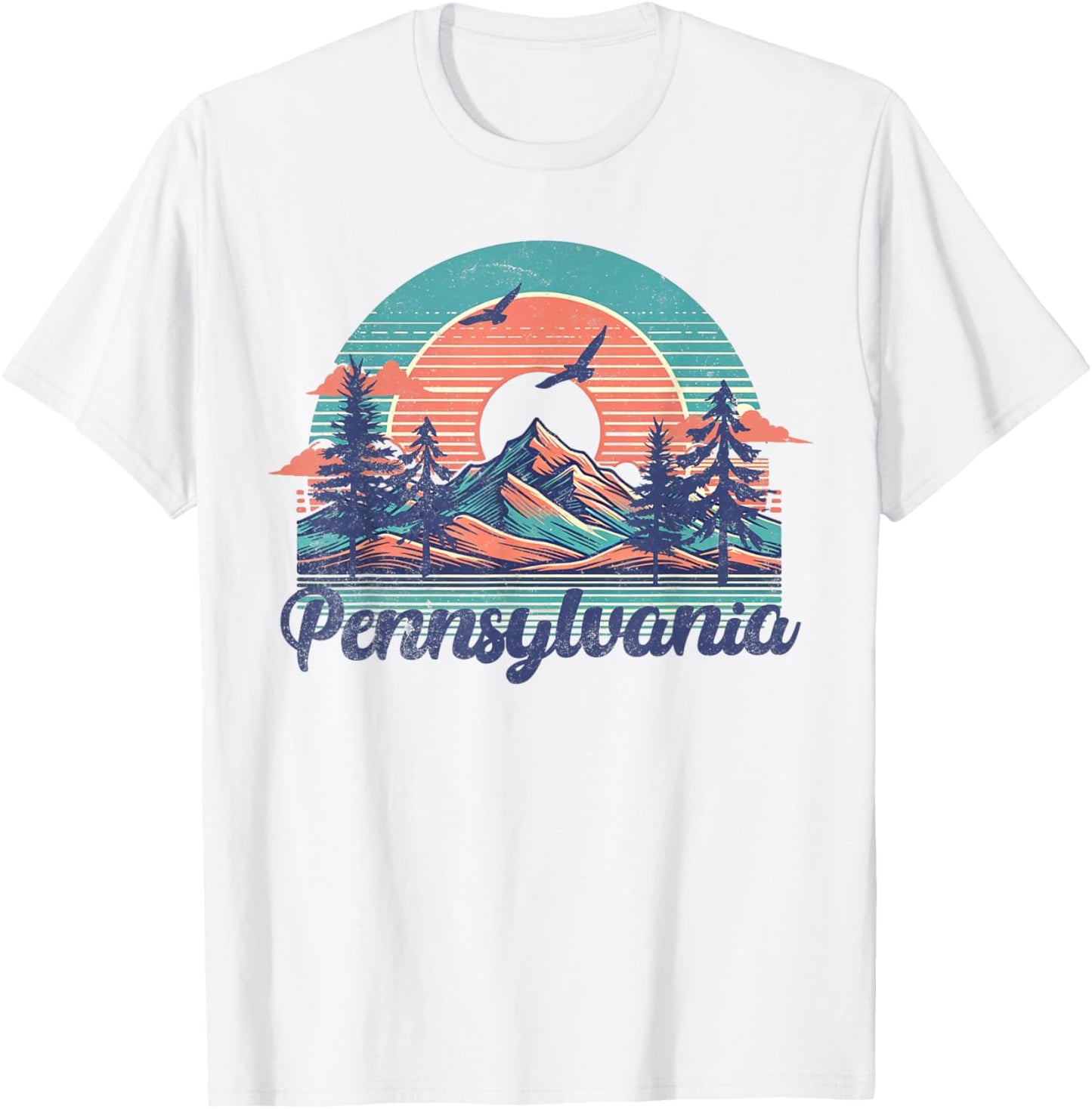 Pennsylvania T-Shirt - T-Shirt | White