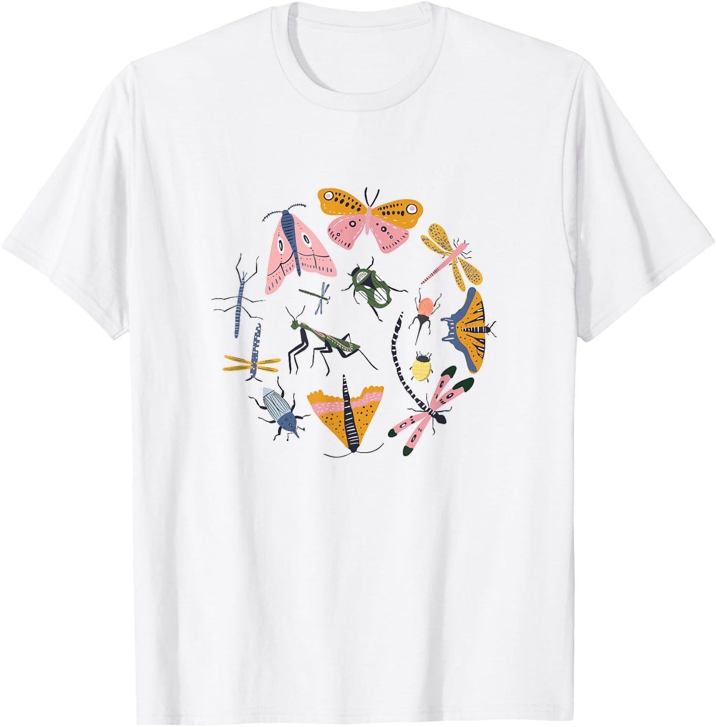 Biology Nature Insect Collection Entomology Insect Beetle T-Shirt - T-Shirt | White