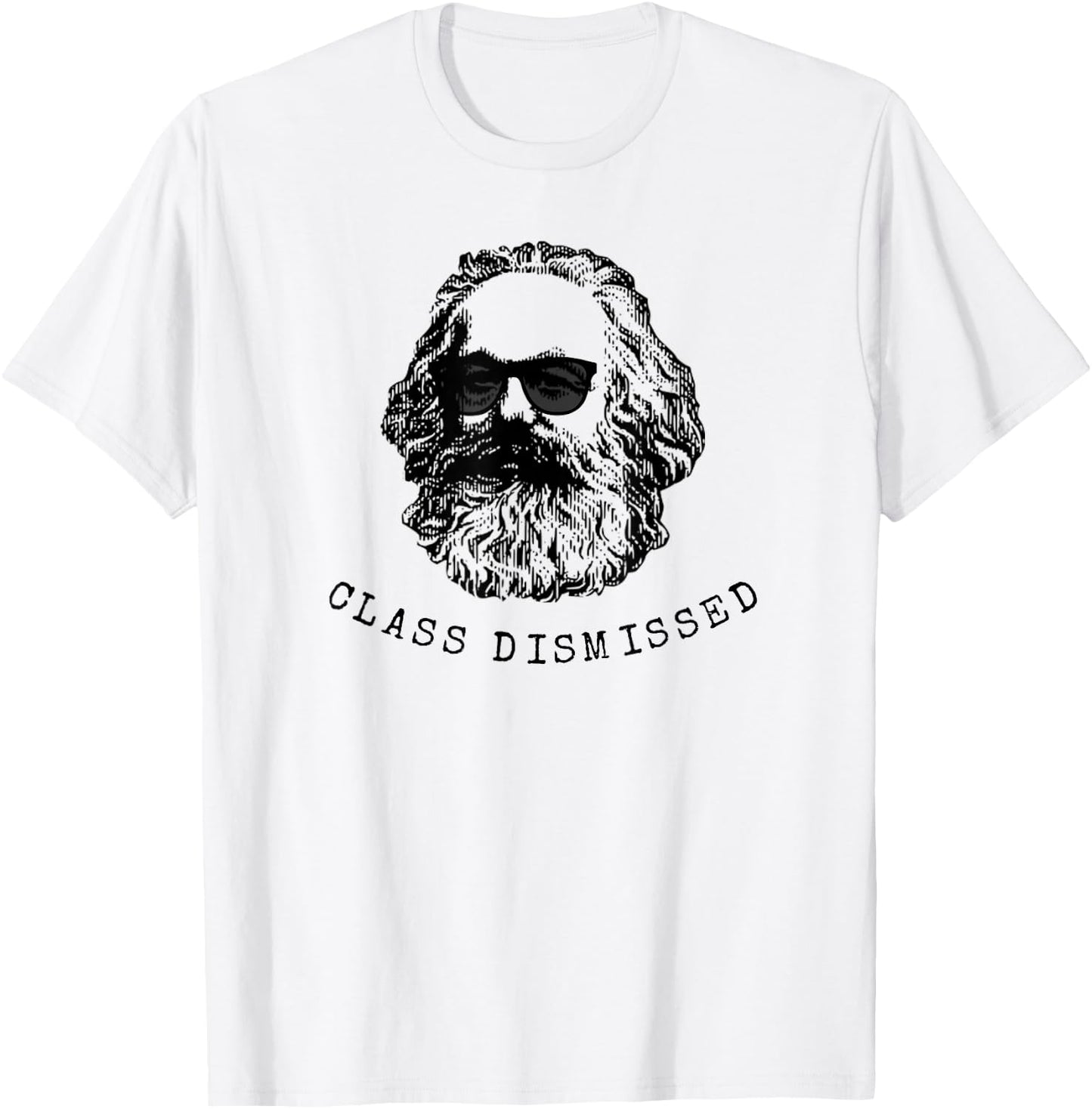 Class Dismissed Karl Marx T-Shirt - T-Shirt | White