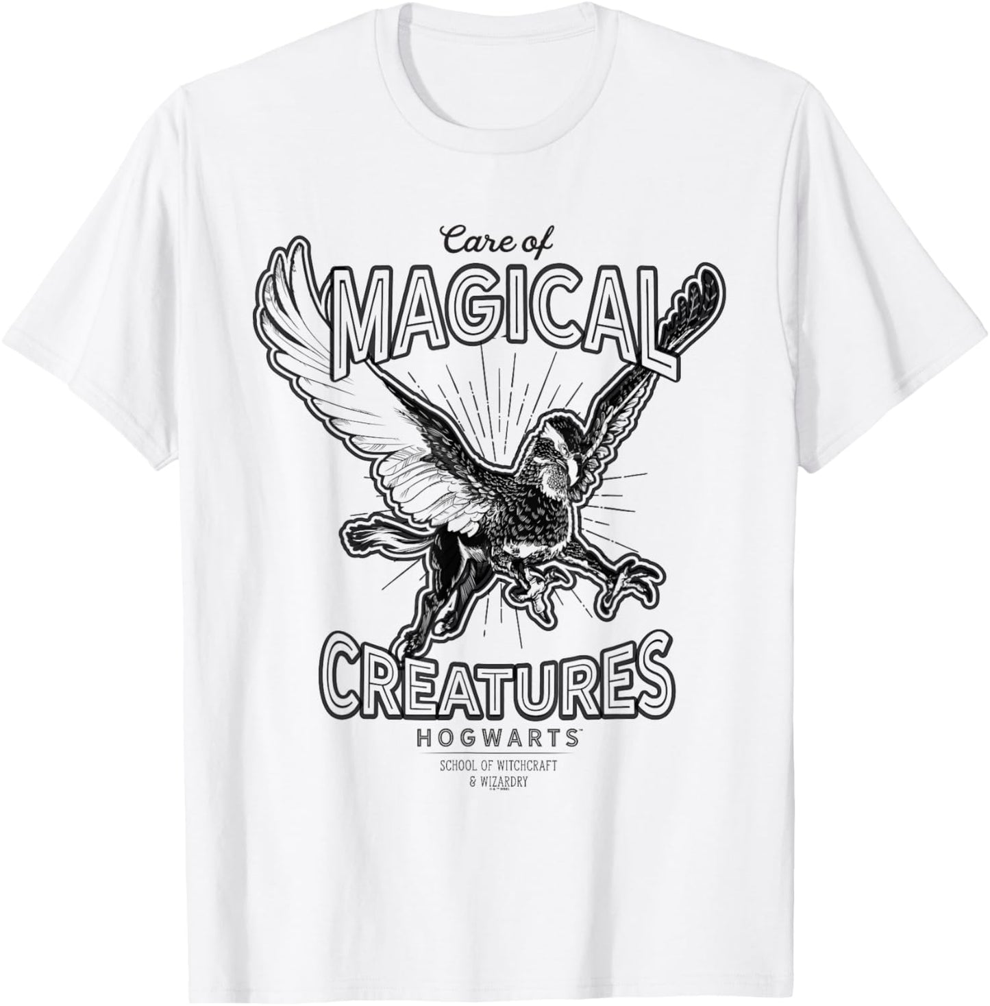 Harry Potter Care of Magical Creatures T-Shirt - T-Shirt | White