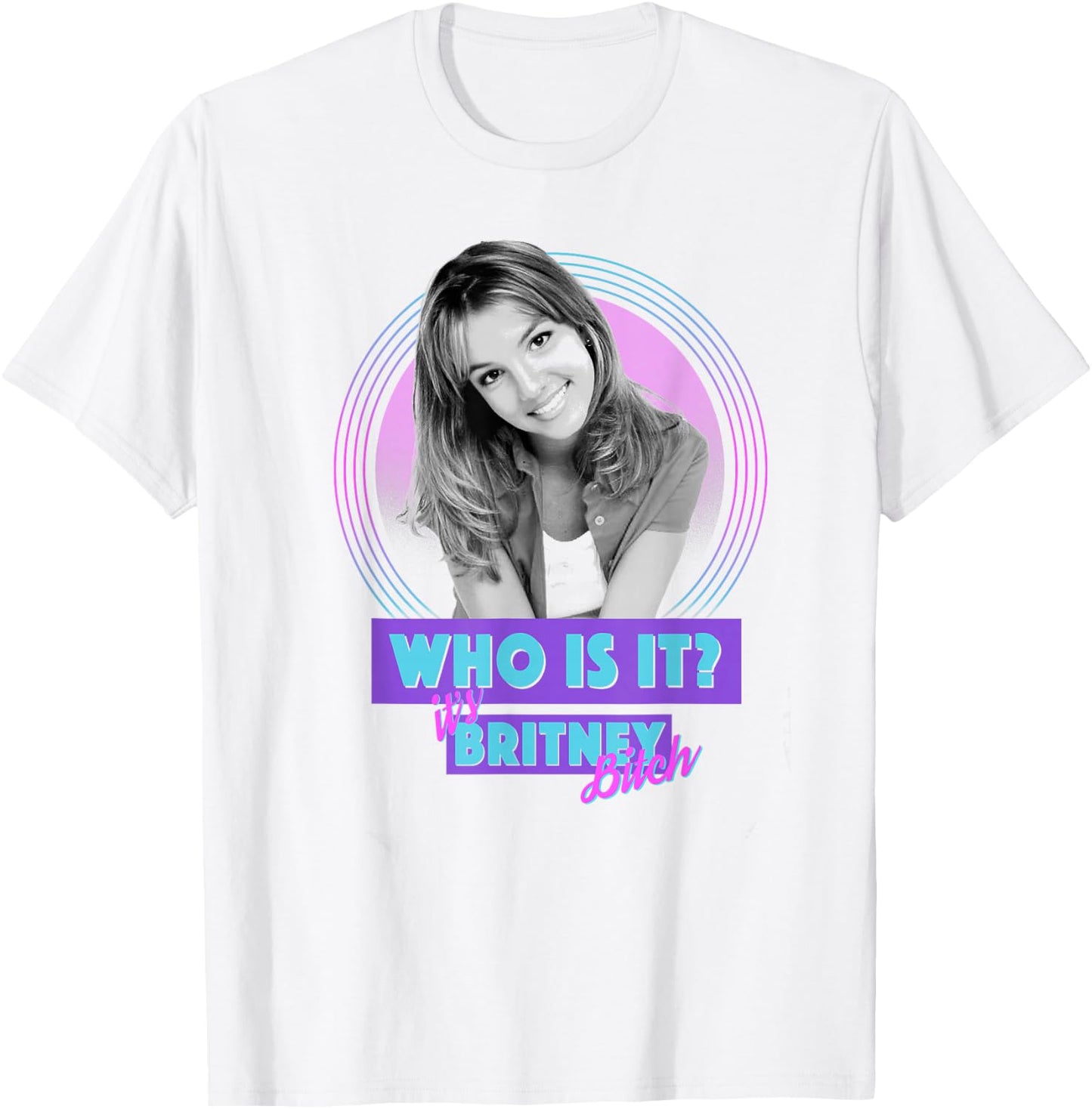 Britney Spears - Who is it? T-Shirt - T-Shirt | White