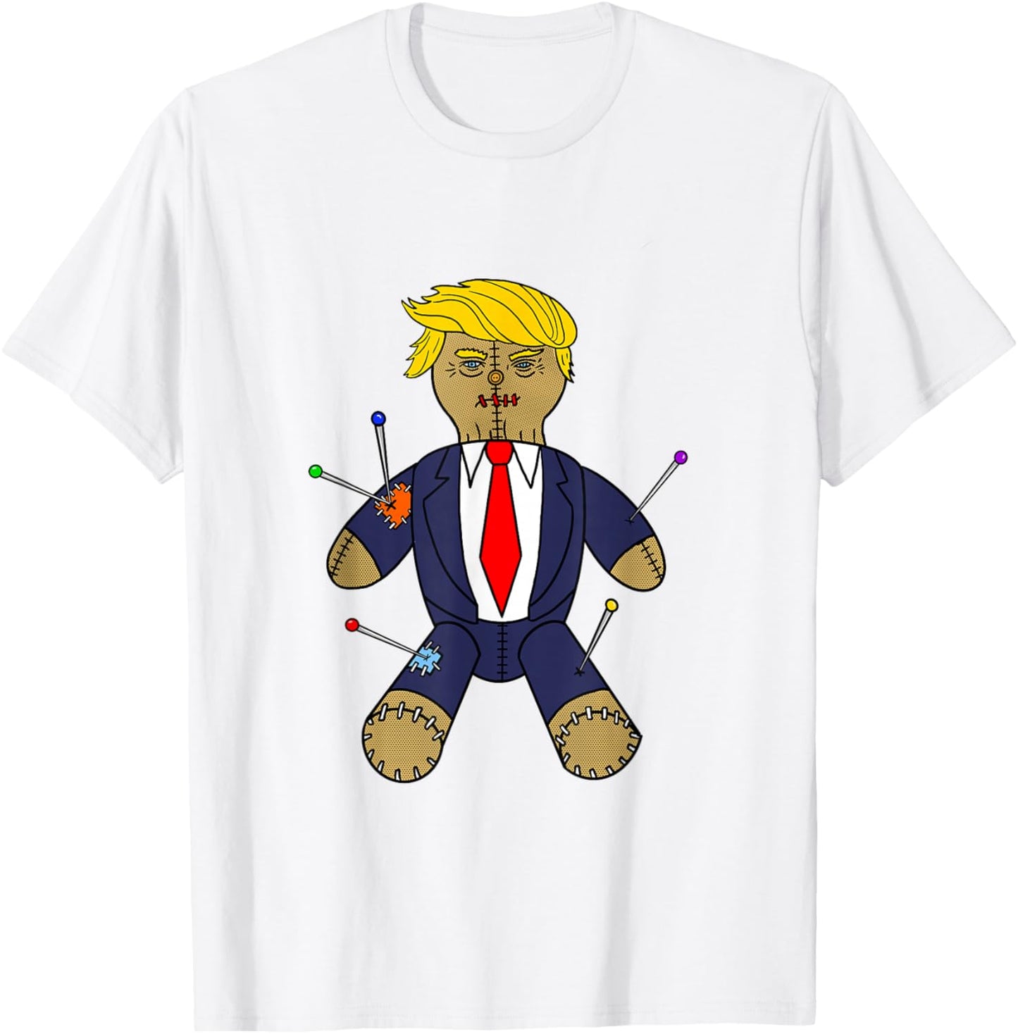 Trump Voodoo Doll T-Shirt - T-Shirt | White