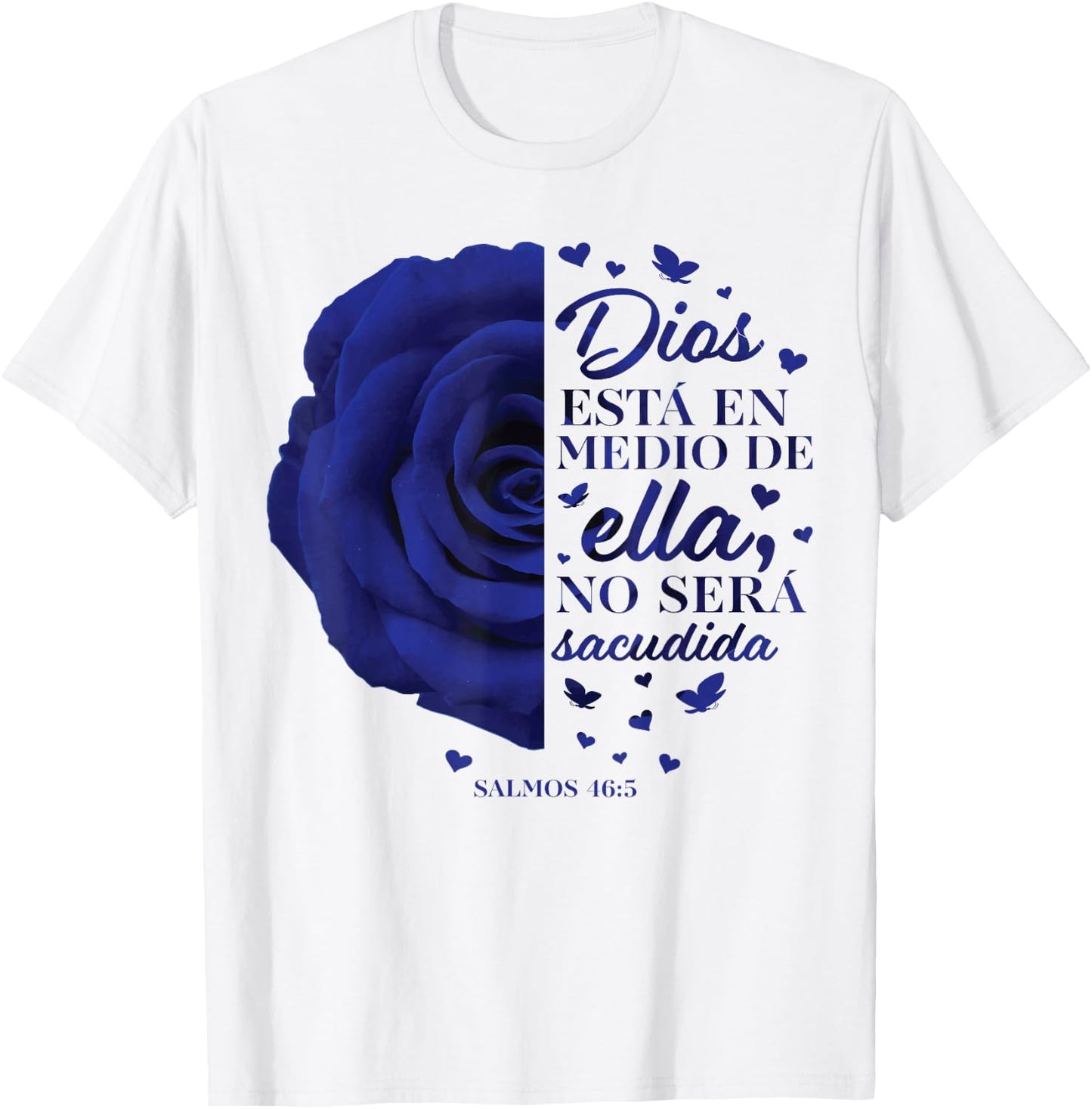 Christian Gifts Women Girls Wife Her Kids Spanish Espanol T-Shirt - T-Shirt | White