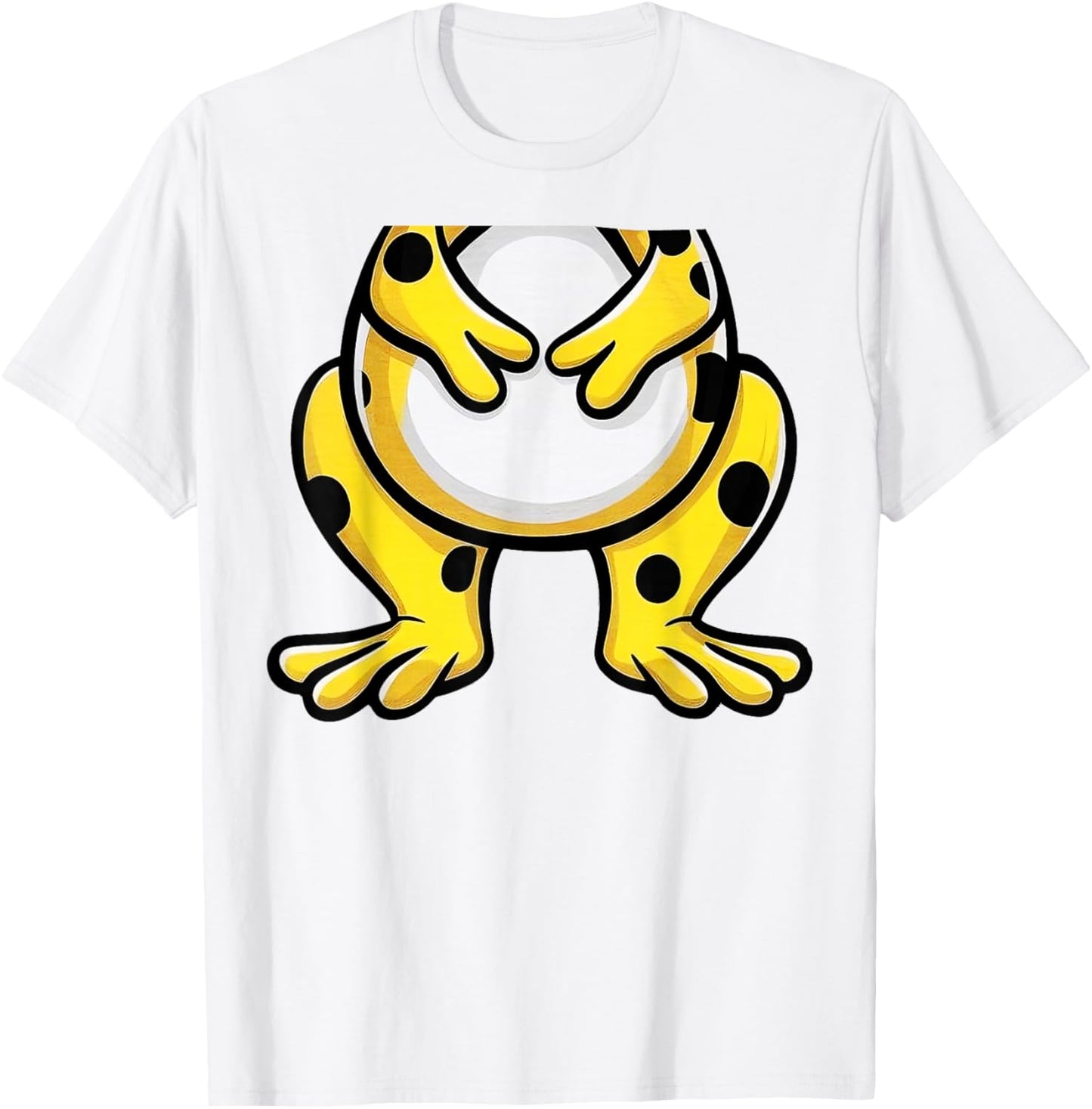 Panamanian Frog Costume Golden Toad Kids Frog Halloween T-Shirt - T-Shirt | White