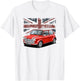 British Classic Car Red Mini Sports car T-Shirt - T-Shirt | White