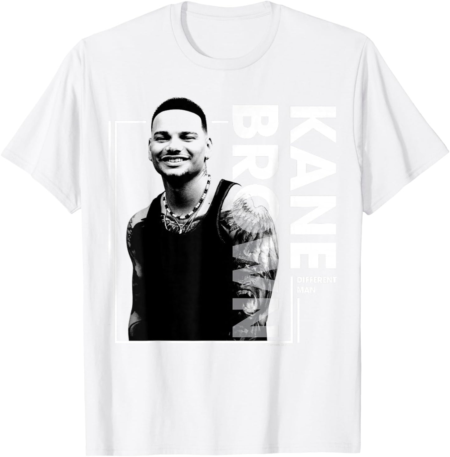 Kane Brown - White Lines T-Shirt - T-Shirt | White
