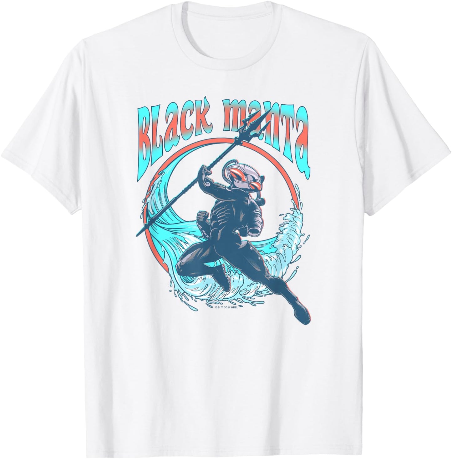 Aquaman and the Lost Kingdom Black Manta Surf T-Shirt - T-Shirt | White