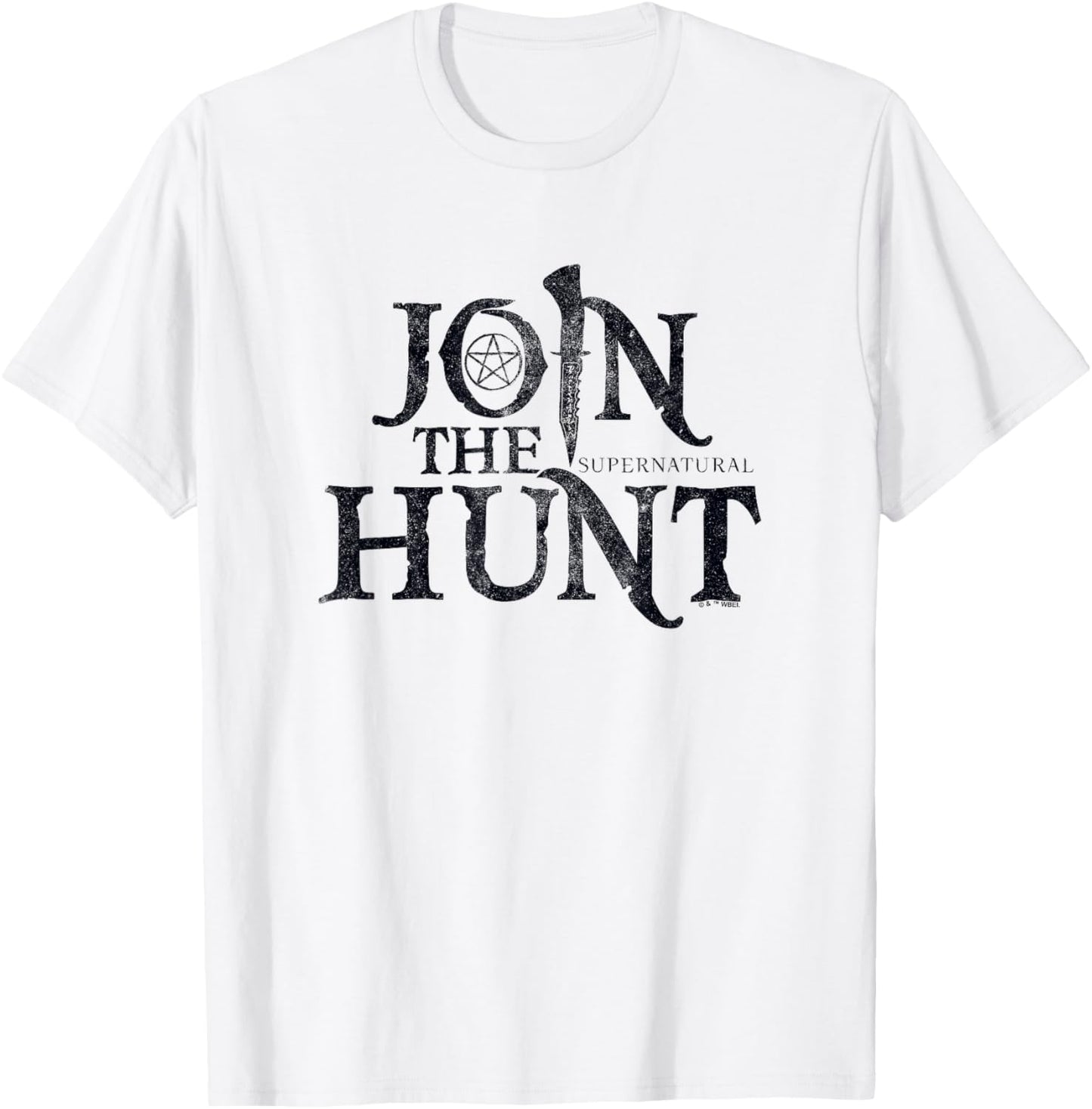 Supernatural Join the Hunt Logo T-Shirt - T-Shirt | White