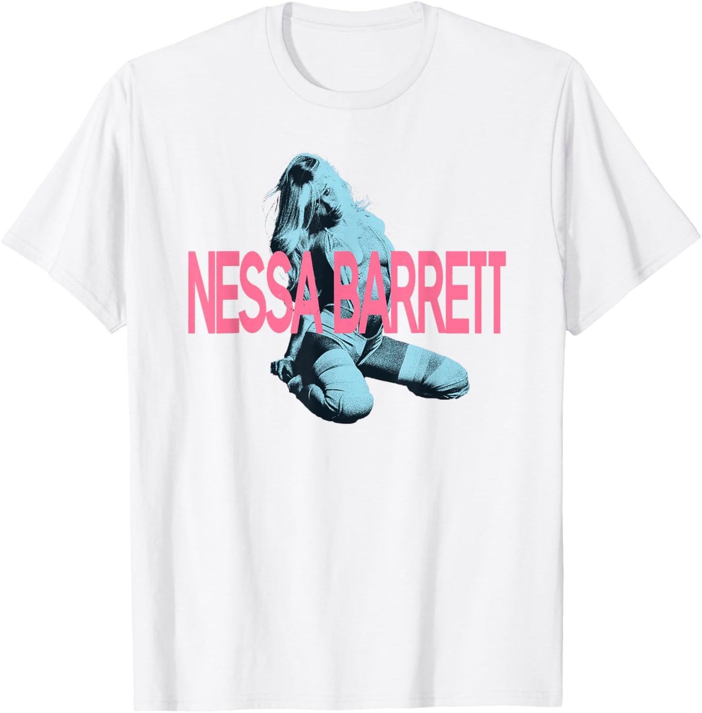 Nessa Barrett Honey Baby Logo T-Shirt - T-Shirt | White