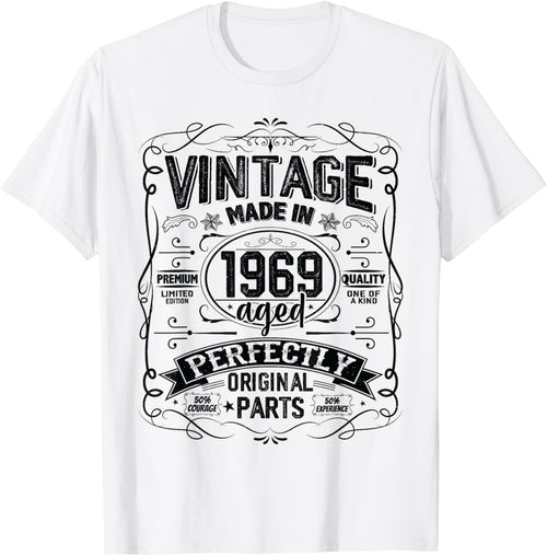 Vintage 1969 Classic 1969 Limited Edition Men Women Birthday