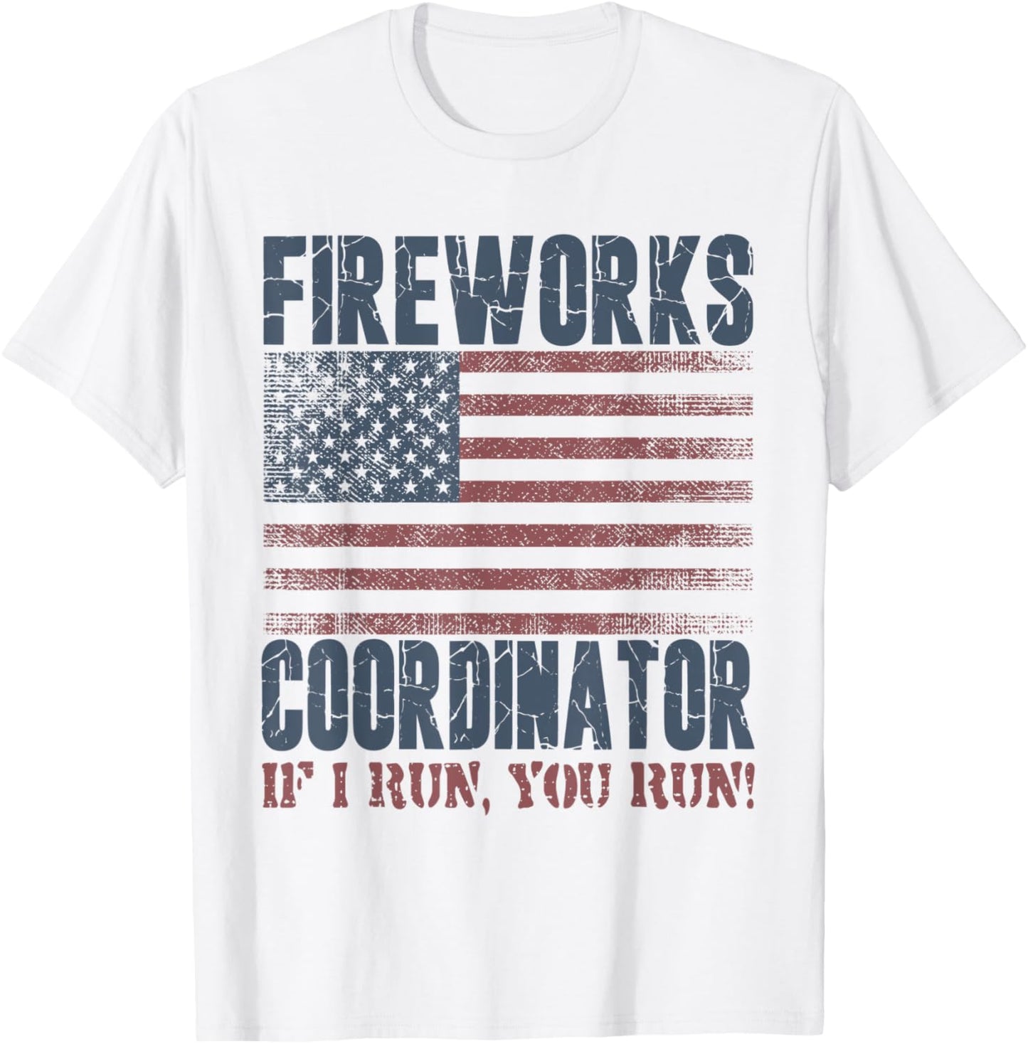 4th of July Fireworks Coordinator , Women, & Kids T-Shirt - T-Shirt | White