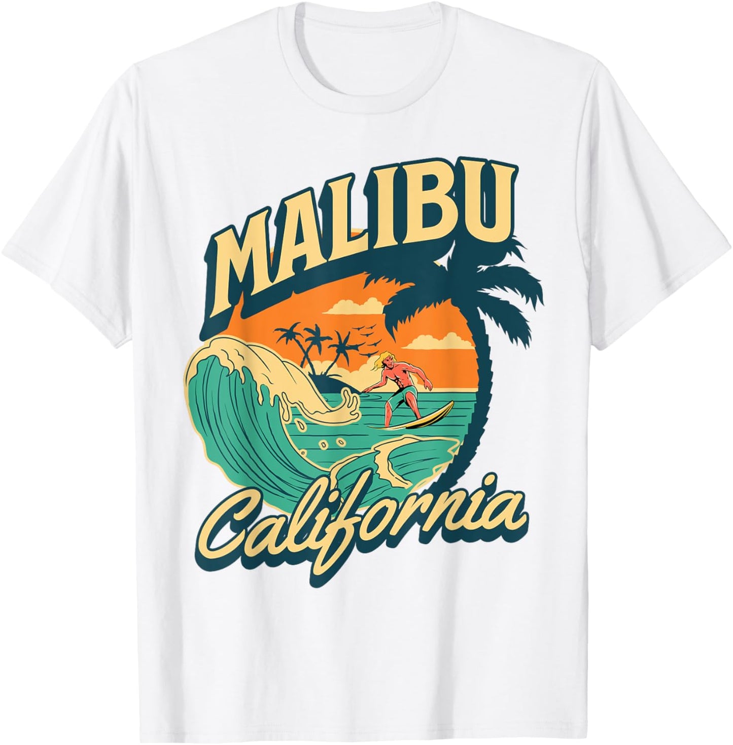 Malibu T-Shirt - T-Shirt | White