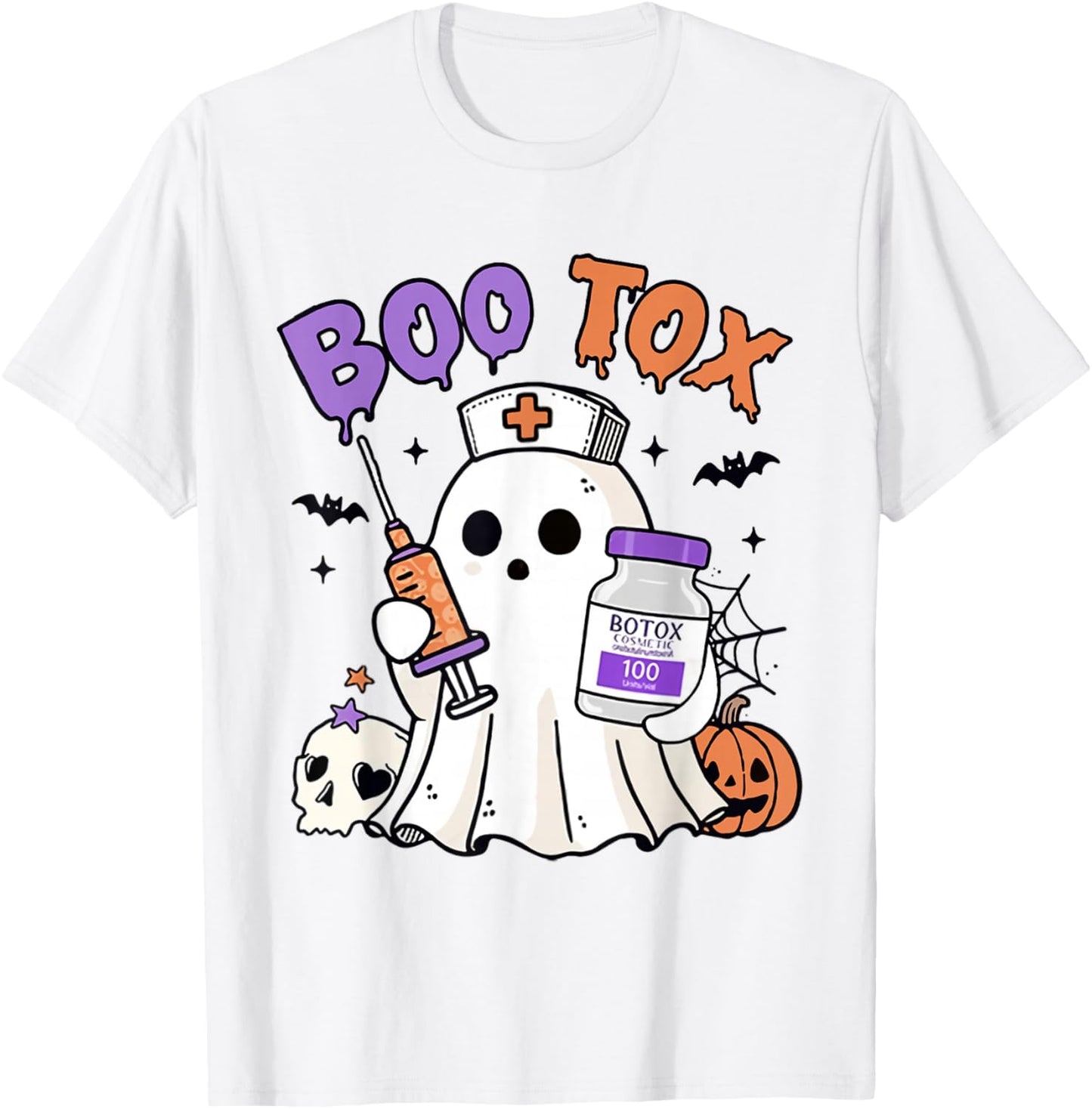 BOOTox Nurse Injector Halloween Filler Botox Dysport Dealer T-Shirt - T-Shirt | White
