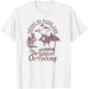 There's No Place Like The Great Outdoors Deer Landscape V2 T-Shirt - T-Shirt | White