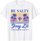 Summer Beach Be Salty Stay Lit Matthew 5:13-14 Women Kids T-Shirt - T-Shirt | White
