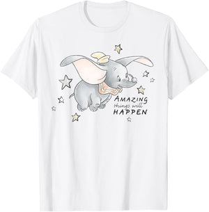 Disney - Dumbo Amazing Things T-Shirt - T-Shirt | White