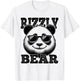 Rizzly Bear Panda Bear W Rizzler Funny Rizz T-Shirt - T-Shirt | White