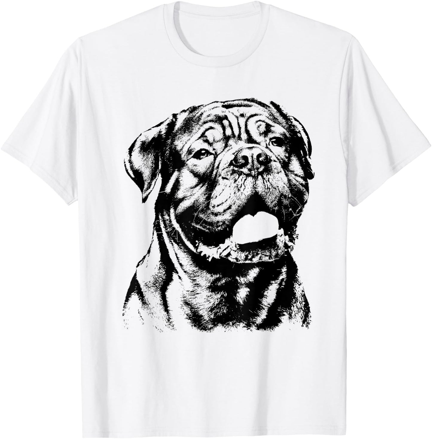 Bordeaux Dog - French Mastiff Men Women T-Shirt - T-Shirt | White