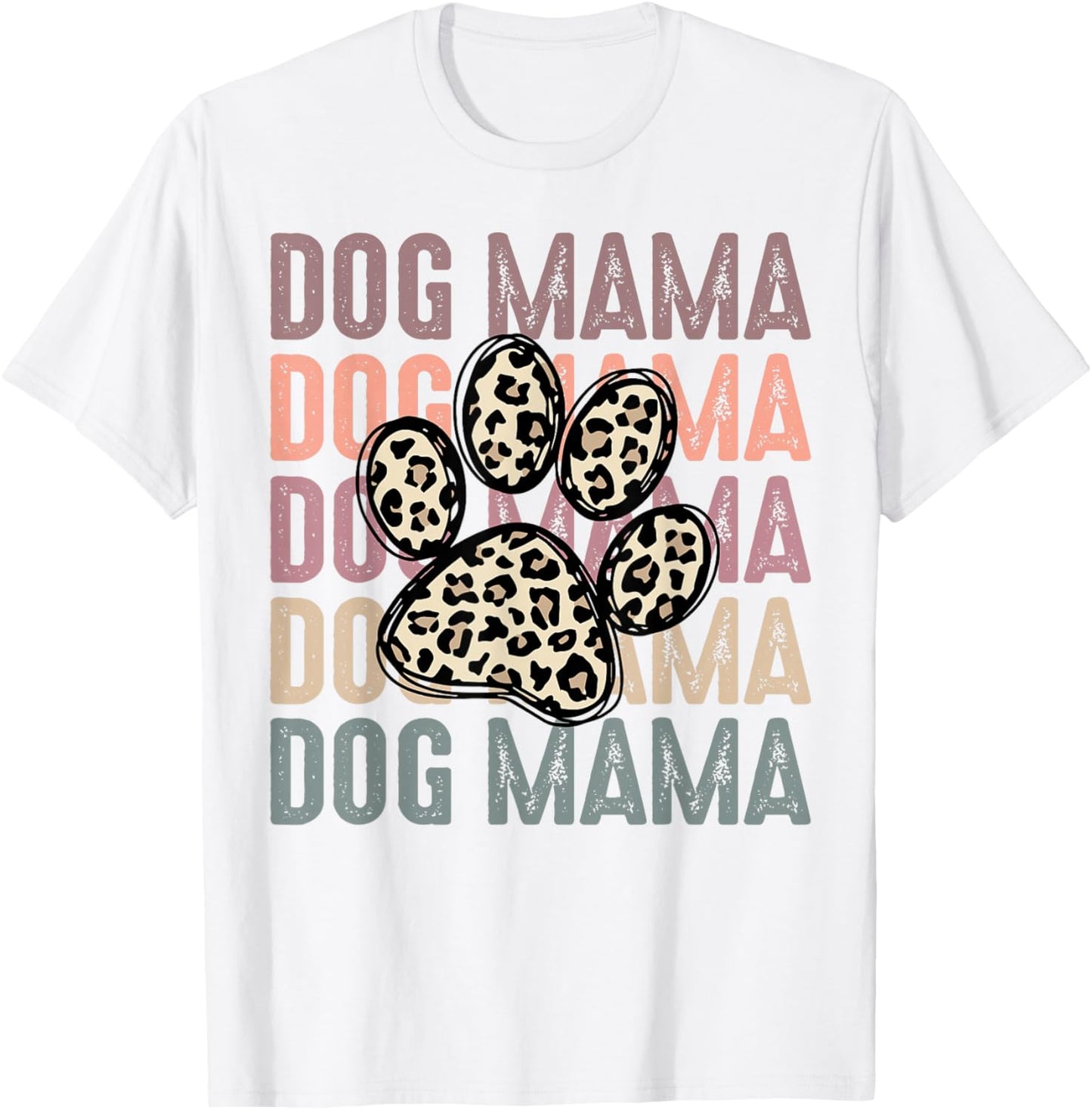 Let's Pawty Girl Mama Puppy Dog Party Birthday Girl Family T-Shirt - T-Shirt | White