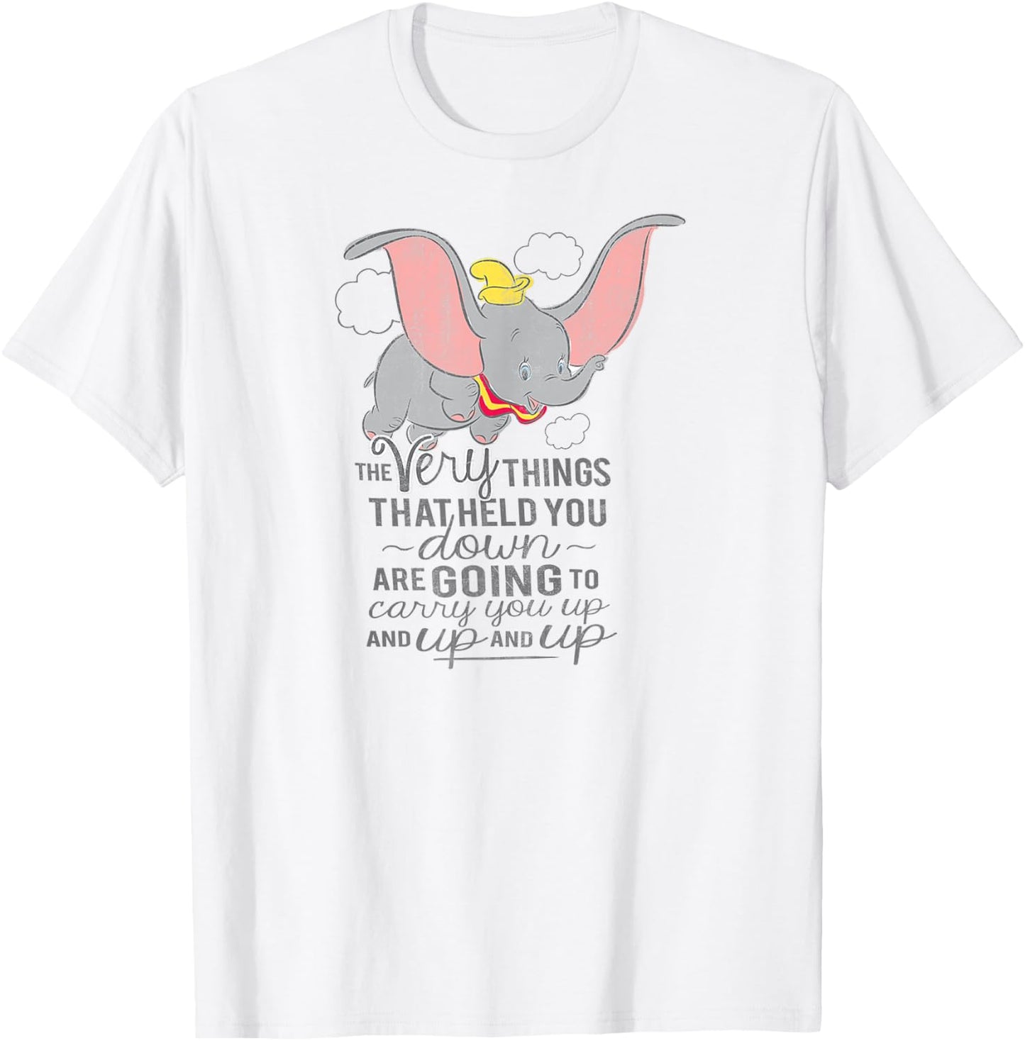 Dumbo - Up and Up T-Shirt - T-Shirt | White